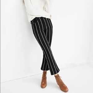 MADEWELL CALI DEMI-BOOT STRIPED PANTS SIZE 26